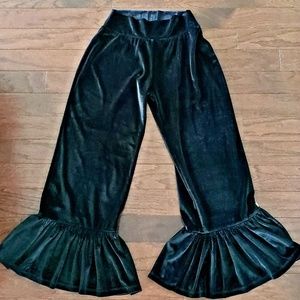 Matilda Jane velour holiday ruffles